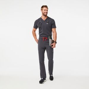 Men's Gray Scrub Pants